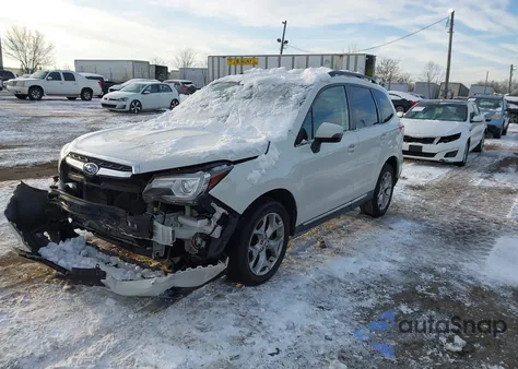 2018 Subaru Forester 2.5I Touring from USA, damaged, VIN JF2SJAWC1JH445011
